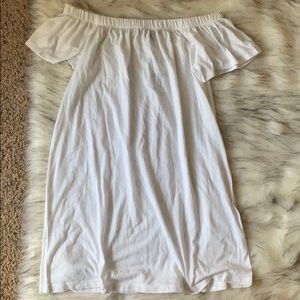 Off the shoulder dress